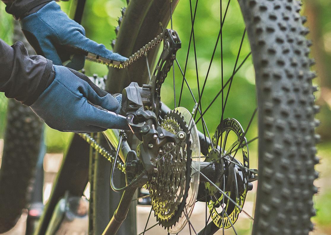 Eine Überprüfung der Reifen sollte bei keinem Fahrrad-Frühlingscheck fehlen.