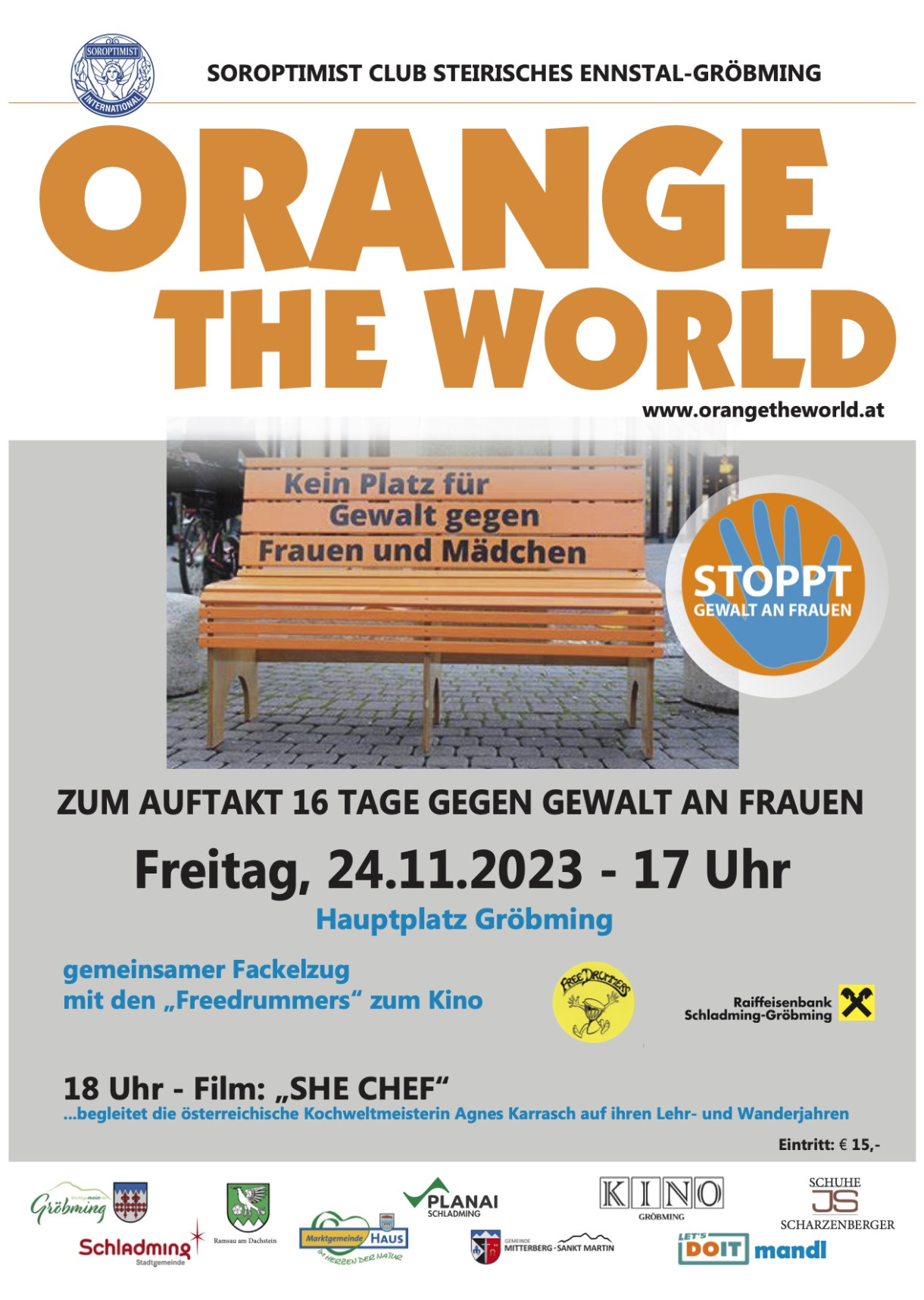 Orange the world