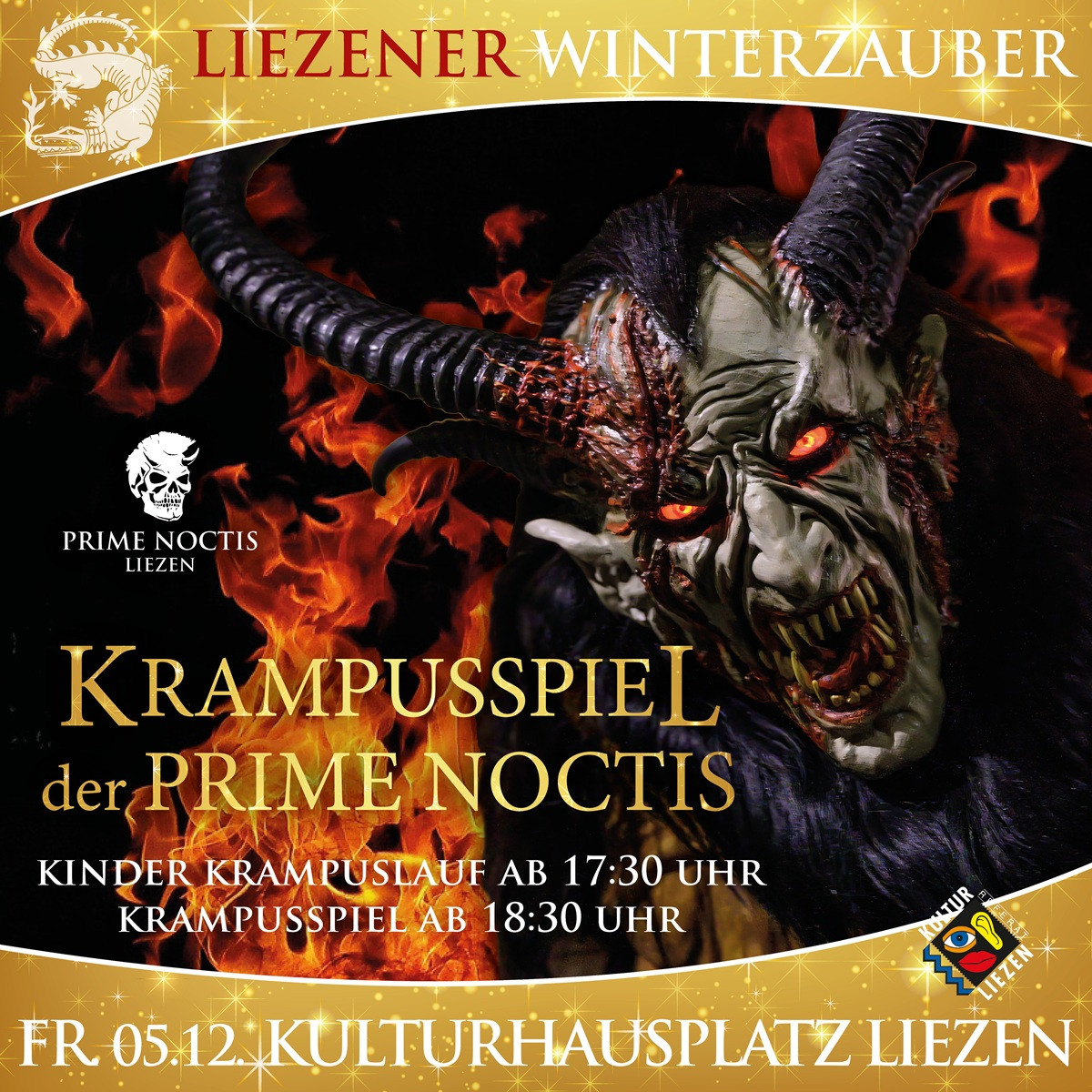 Kinderkrampuslauf und -spiel
