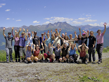 Die erfolgreichen Teilnehmenden des Lehrgangs.
