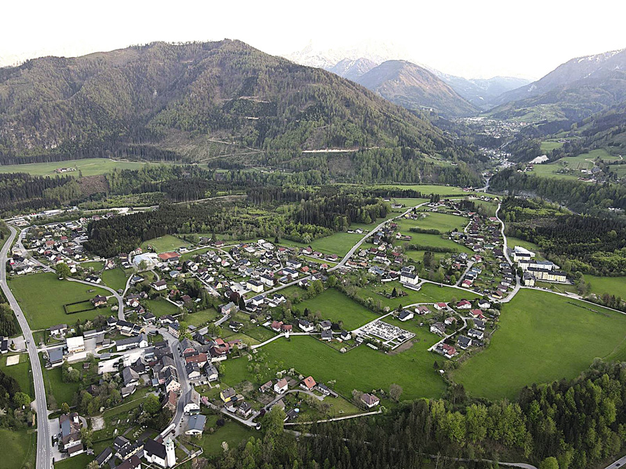 Altenmarkt vom Schweigerberg
