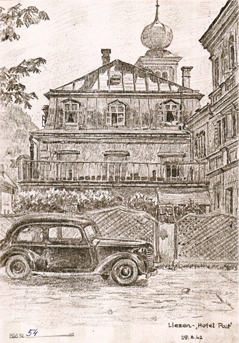 1942 Ausseer Strasse 9-11, Hotel Post