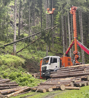 Zahlreiche Naturgewalten haben den Forstbetrieb in den letzten Jahrzehnten heimgesucht, trotzdem wird am Grundsatz festgehalten, den Wald so ökologisch wie möglich und so ökonomisch wie nötig zu  bewirtschaften.
