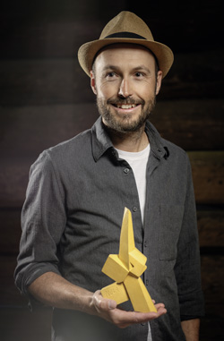 Christoph Huber erhielt am  11. Oktober den Volkskulturpreis des Landes Steiermark für sein Projekt „Gestern hots grengt“.