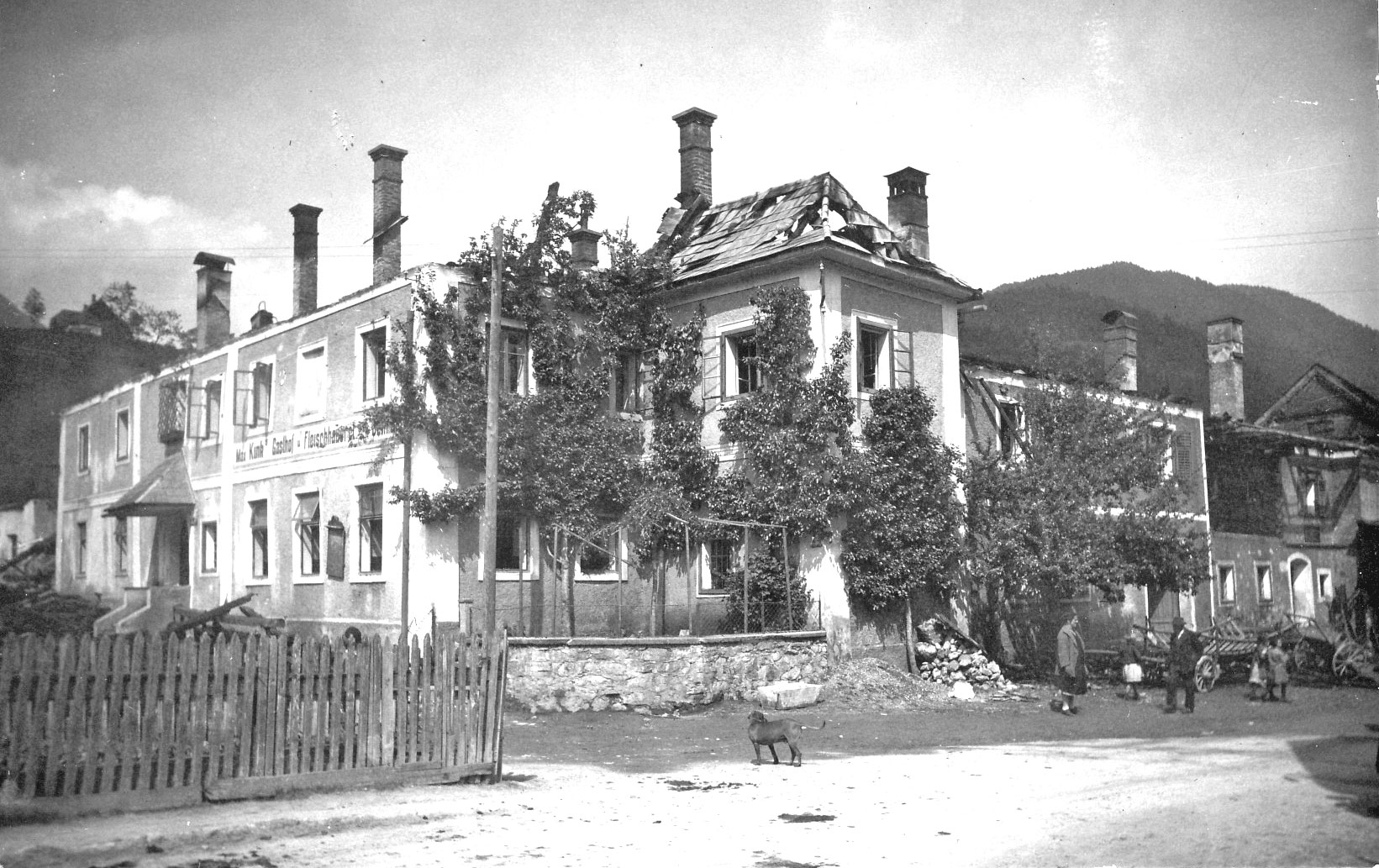 1929, Brand in der Admonter Straße 3 in Liezen 