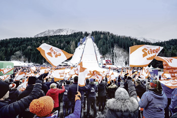 Wie vor drei Jahren hofft man am Kulm auch heuer auf reges Zuschauerinteresse.