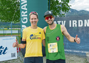 Die Gewinner: Elisabeth Gruber und Lukas Vasold (Foto: photoINstyle)