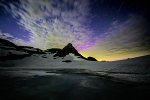 „Geschenk“ der Sonne in leichter Form beim Augstsee am Loser (Foto: Manuel Capellari | archiv.capellari.photo)