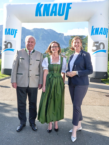 50 Jahre Knauf Schuetzenhoefer Janker Eibinger Miedl (Foto: Knauf/Peter Kubelka)