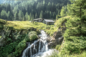 Die Neualm mit dem Obertalbach. (Foto: Gerhard Pilz)