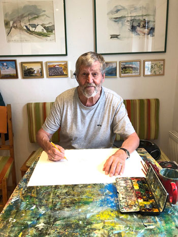 Maler Walter Thorwartl (Foto: Thorwartl)
