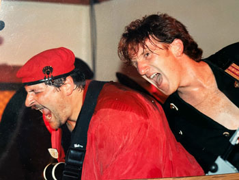 Rauhnacht live in den 90er-Jahren im Schutzhaus zur Zukunft in Wien. (Foto: Mario Rossori)