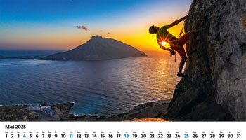 Kalender Bergsportimpressionen – Kalenderblatt Mai 2025 (Foto: Sodamin)