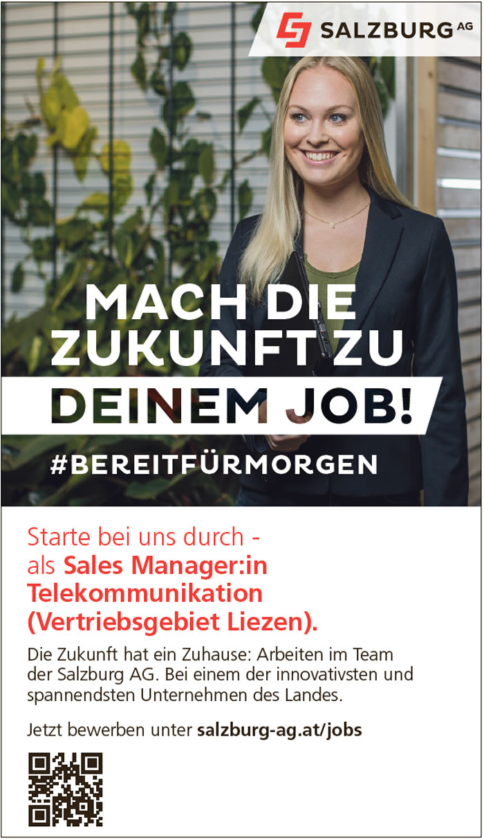 Salzburg AG sucht Sales ManagerIn