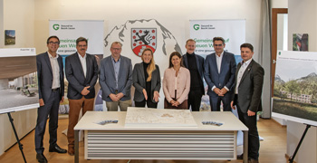 Das Siegerprojekt wurde am 26. September auf Schloss Trautenfels präsentiert. (Foto: Gesundheitsfonds/Huber)