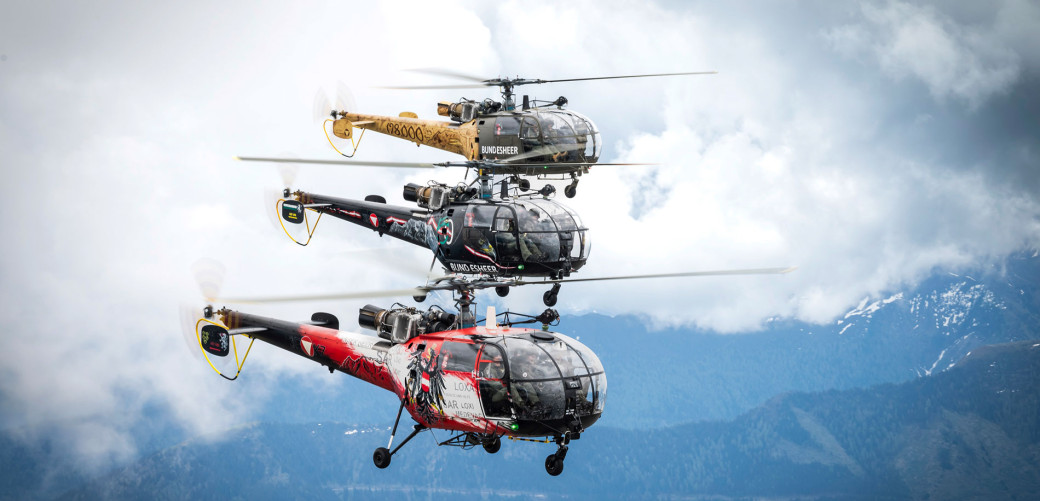 Die Alouette hat ausgedient. – Der Flugplatz Aigen wird aufgewertet.