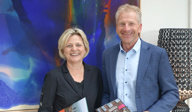 Evelyn Bauer und Heinz Walcher