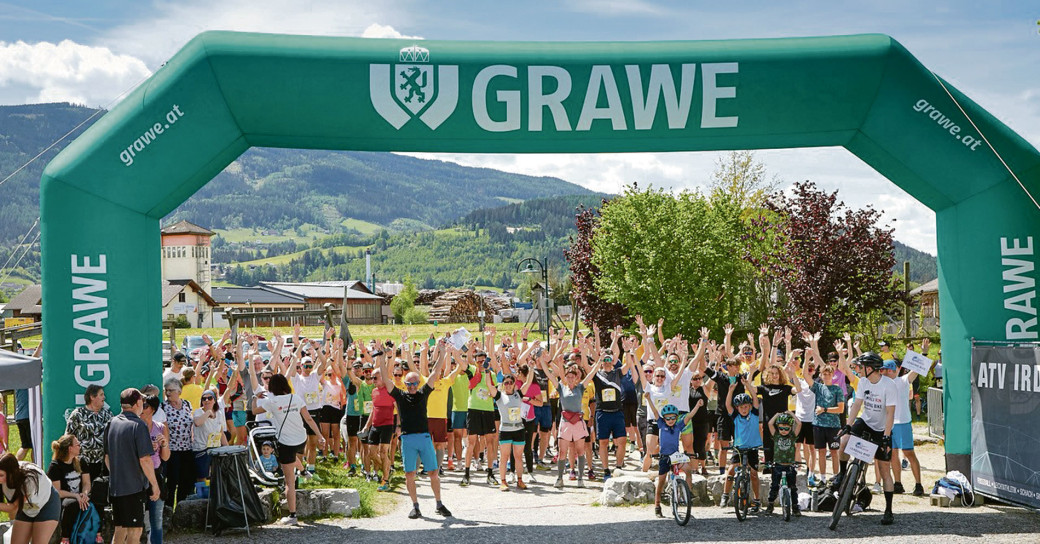 Teilnehmerrekord beim „Wings for Life App Run“ in Irdning
