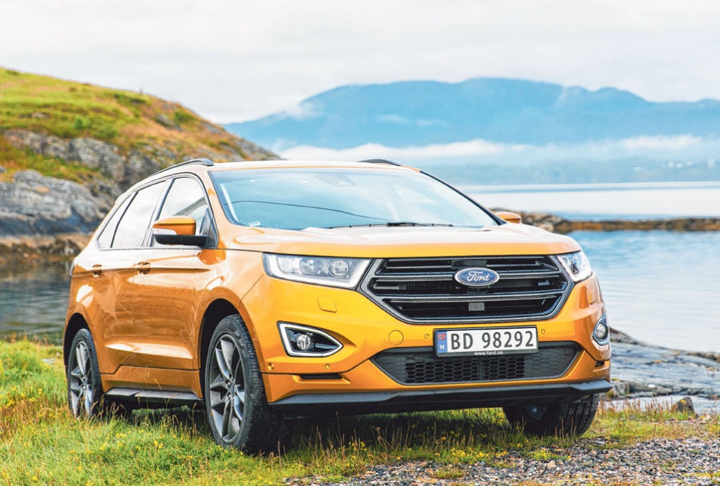 Hohe Kante für Ford Edge