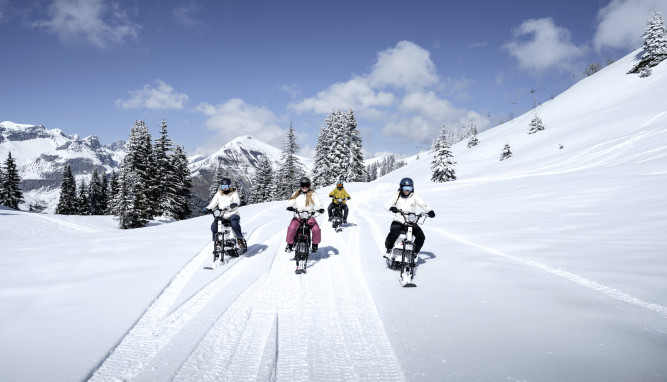 Moonbiken – In Silent Mode durch den Schnee