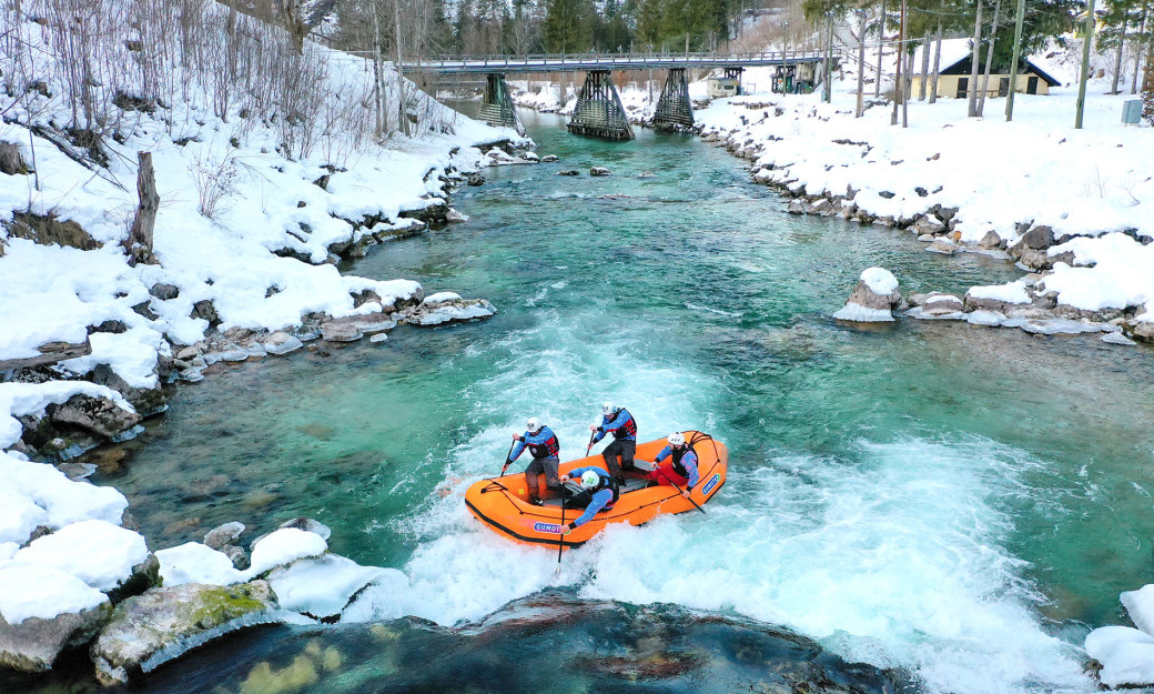 Wettkämpfe auf wildem Wasser