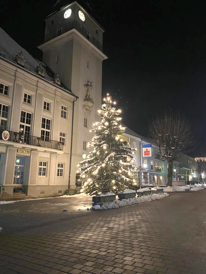 Rottenmann verlost seinen Christbaum