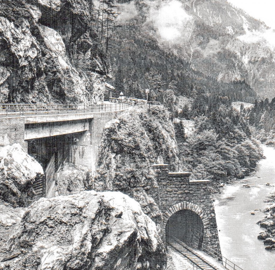 Seltener Sammlerfund zeigt historisches Gesäuse-Bahnmotiv