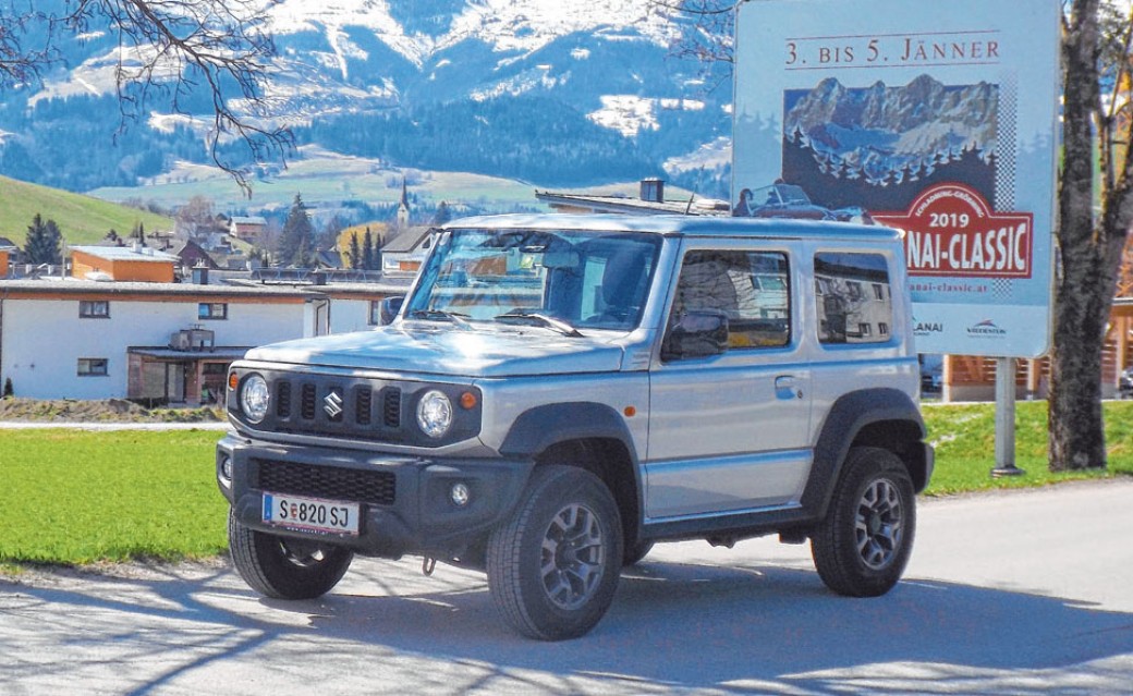 Suzuki Jimny: Maßgeschneidert für die Alpen