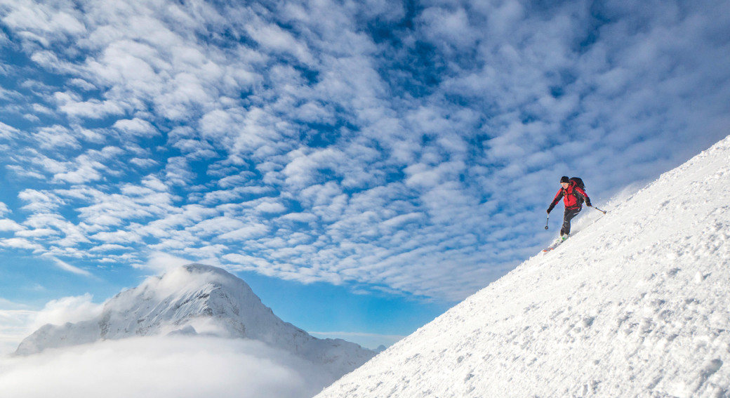 Skiparadies in den Ennstaler Alpen