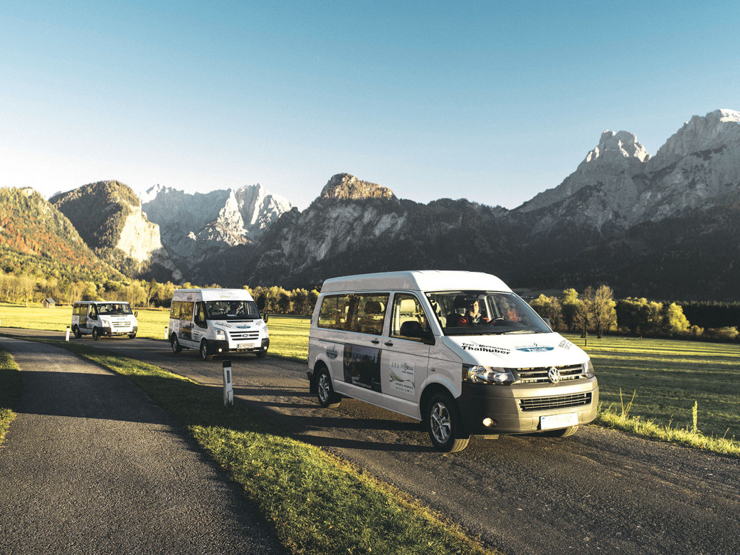 Verlängerung für das Gesäuse-Sammeltaxi