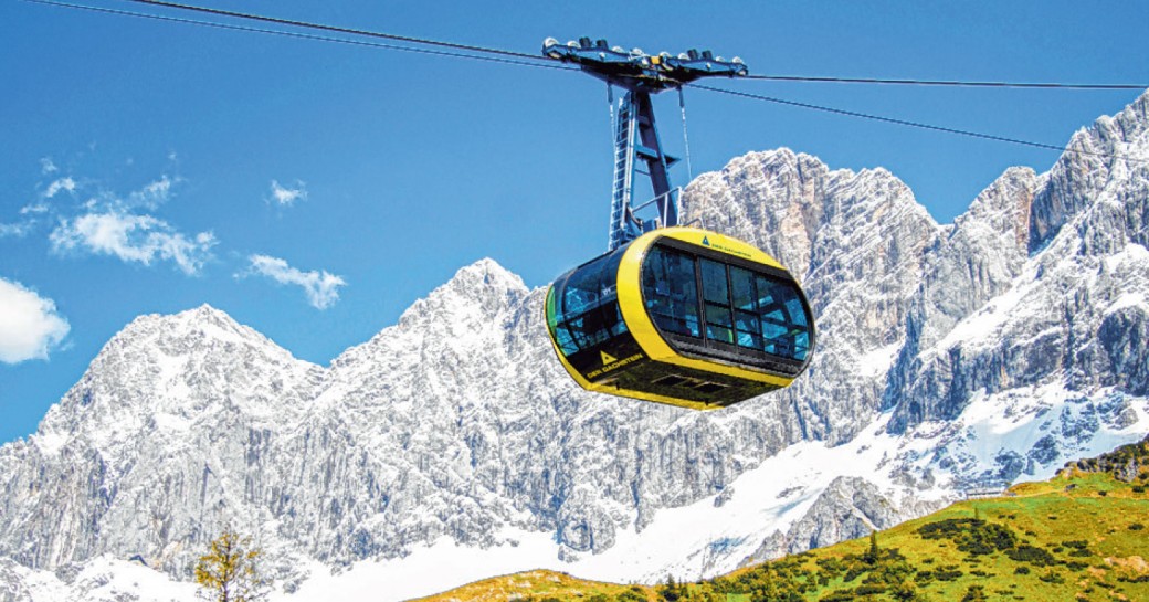 Dachstein-Gletscherbahn: Ein halbes Jahrhundert hoch hinauf