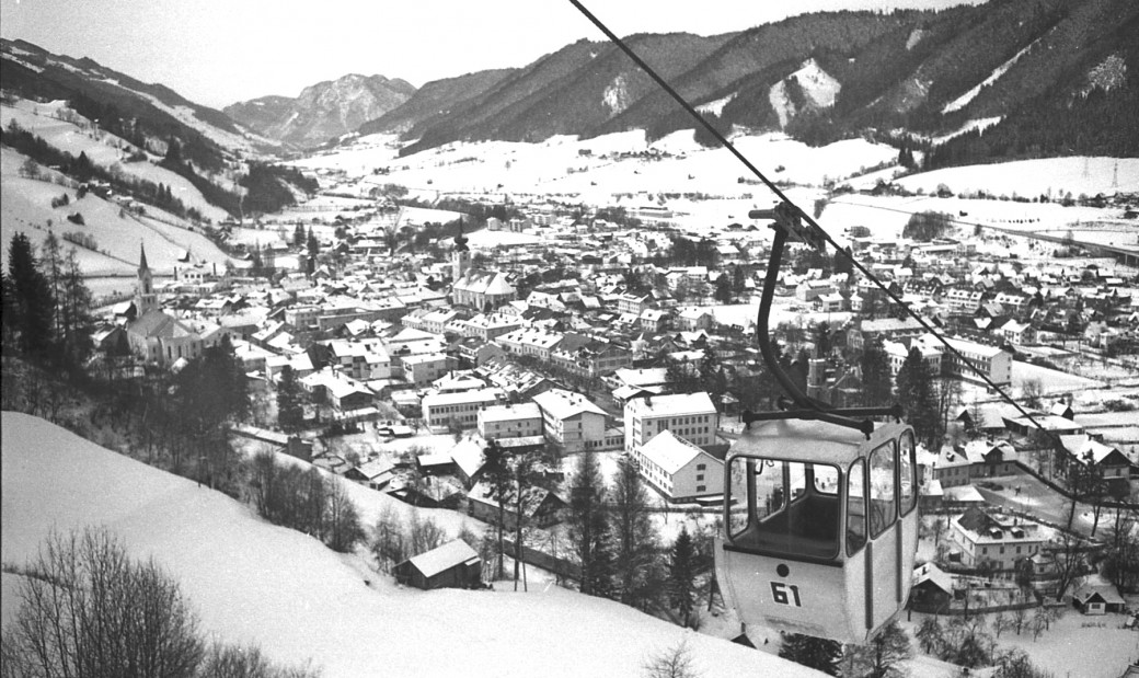 Mit der ersten Planai-Seilbahn 1972 begann der touristische Aufstieg Schladmings.