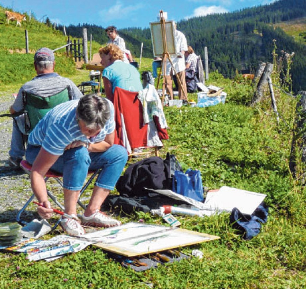 Kunst im Nationalpark Gesäuse