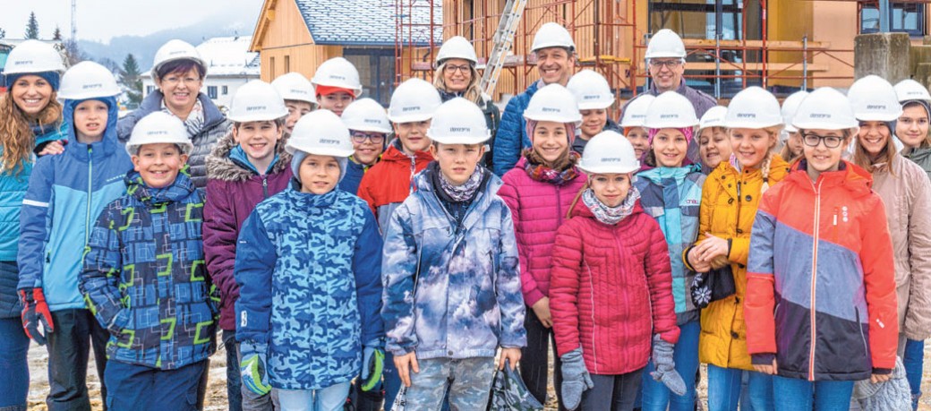 Schüler erleben Architektur und Handwerk