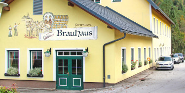 In Gams, da steht ein Braugasthaus