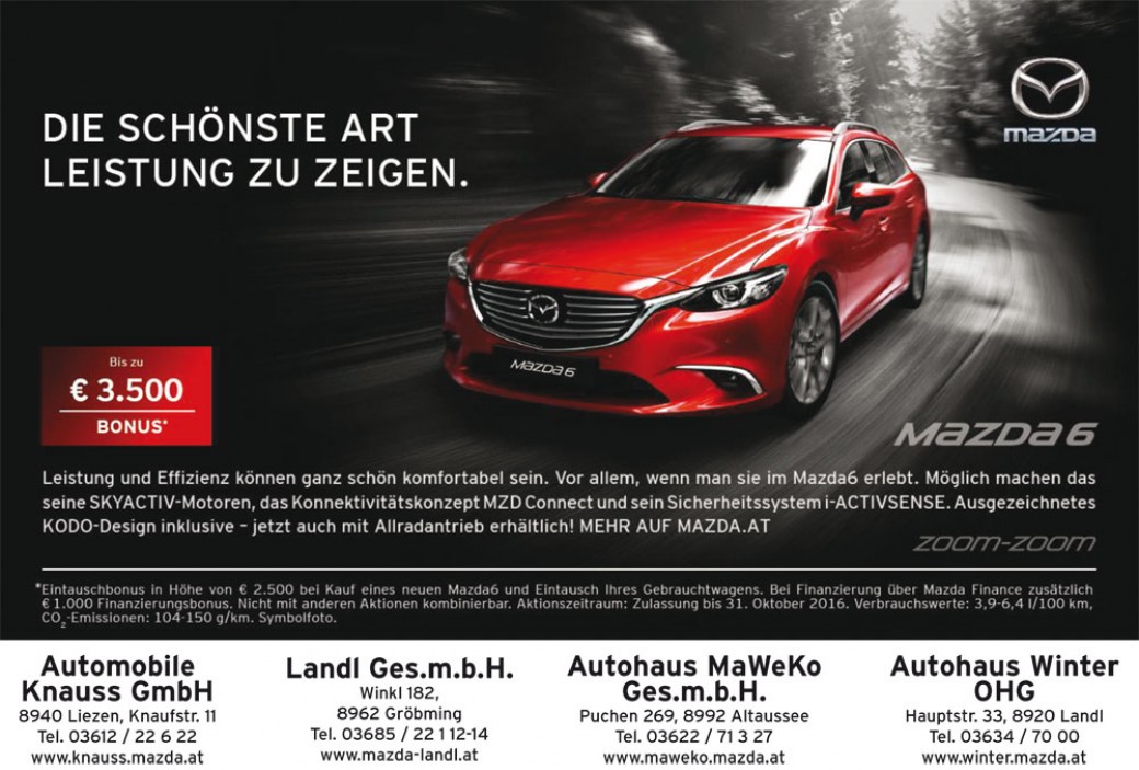 Der Mazda6 – ein Multitalent