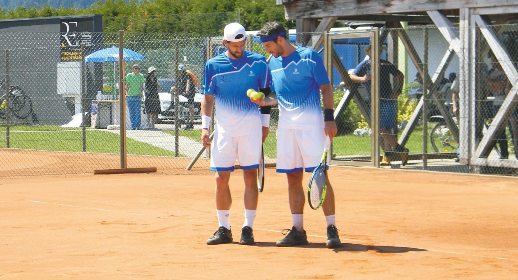 Schlagen auch heuer wieder für den ATV Irdning auf: Jürgen (l.) und Gerald Melzer.