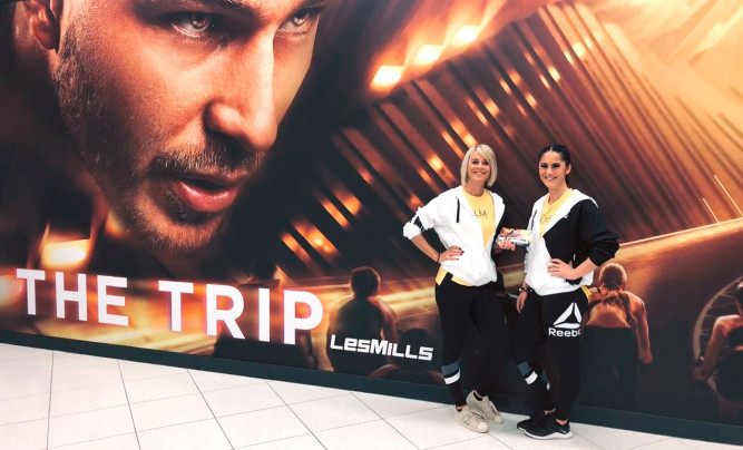 V. l.: Daniela und Anja Dufrat vom Fitnessstudio Body Shape in Liezen hoffen auch beim zweiten „The-Trip“-Benefizmarathon auf zahlreiche Teilnehmer.