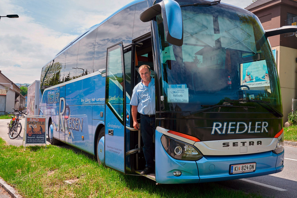 Steyrtalradweg: Shuttledienst startet wieder