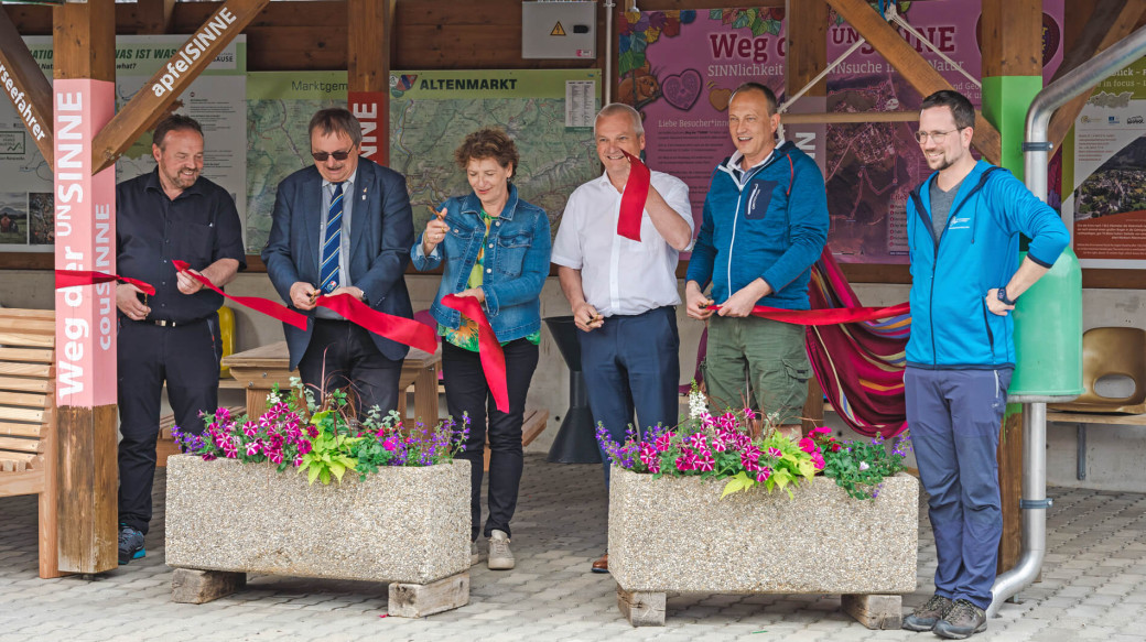 Neuer Themenweg eröffnet