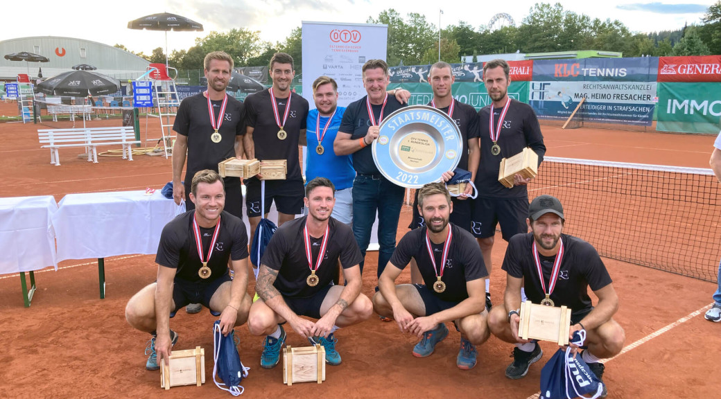 Tennis: ATV Irdning erneut Staatsmeister