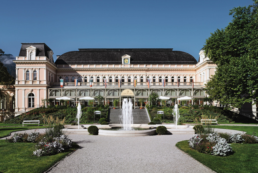 Das Kongress &amp; Theater Haus Bad Ischl ist einer von mehreren Veranstaltungsorten des Lehár Festivals.